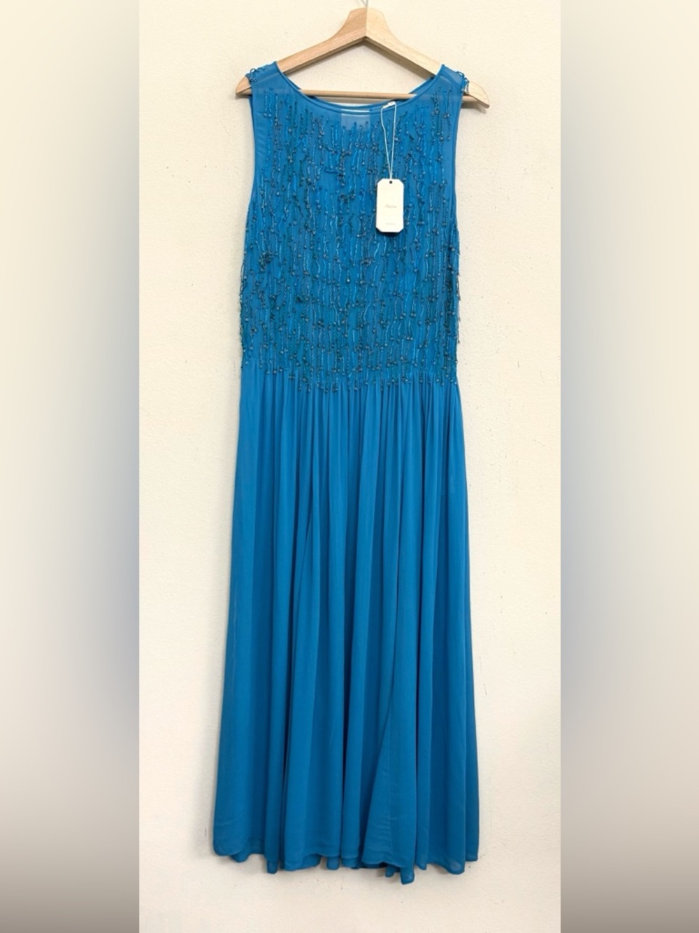 NWT DÔEN Donyale Dress in Blue Grotto Size S - Picture 8 of 17